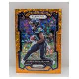 2023 Prizm Orange Disco RC #390 Jaxon Smith-Njigba