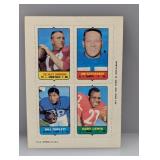 1969 Topps 4-in-1 Johnson,Katcavage Creases/Stains