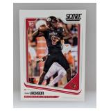 2018 Score Draft Lamar Jackson Rookie #35