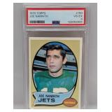 1970 Topps #150 Joe Namath HOF PSA 4