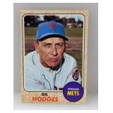 1968 Topps Baseball Gil Hodges HOF 27