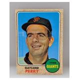 1968 Topps Baseball Gaylord Perry HOF 85