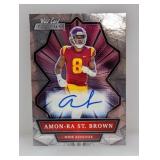 2021 Wild Card Amon-Ra St Brown Autograph