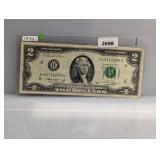 1976 St Louis MO $2 Fed Reserve Note