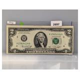 1976 St Louis MO $2 Fed Reserve Note