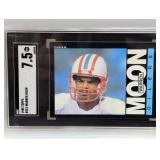 1985 Topps #251 Warren Moon RC HOF SGC 7.5