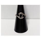 .925 Sterling Hematite Ring Sz 8