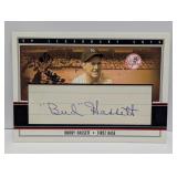 2002 UD SP Legendary Cuts Buddy Hassett Cut Auto