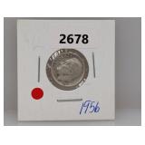 1956-D 90% Silv Roos Dime