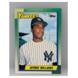 1990 Topps Baseball Bernie Williams RC 701