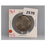 1964 90% Silv JFK Half $1 Dollar