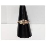 12K/.925 Sterl Black Hills Gold Ring Sz 8.5