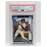 2024 Hoo Lee Bowman Chrome Ann Ref RC /100 PSA 9