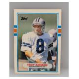 1989 Score Traded Troy Aikman RC 70T