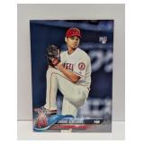 2018 Shohei Ohtani Topps RC Surface Lines/Marks