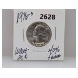 1976-S 40% Silv Wash Quarter