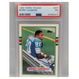 1989 Topps #83T Barry Sanders RC HOF PSA 7