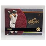 /5 2024 Topps Diamond Icons Ichiro Auto Black Poly