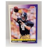 1991 Score Brett Favre RC #611 Edges
