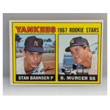 1965 Topps YANKEES RC STARS MURCER/BAHNSEN Edges
