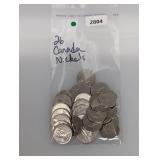 (26) Mixed Date Canada Nickels
