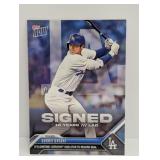 2023 Shohei Ohtani Topps Now Signed La
