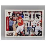 2017 Score Patrick Mahomes Rookie Big Man #6
