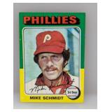 1975 Topps Baseball #70 Mike Schmidt HOF Edges
