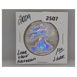2009 1oz .999 Silv Hologram Eagle $1