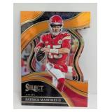 2023 Mahomes II Select Orange Prizm Die Cut /399