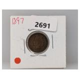 1897 Indian Head Penny
