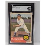 1953 Topps Baseball SGC 4 Hal Newhouser (HI #)