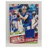 2019 Josh Allen Prestige Stars Of The NFL Jersey