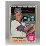 1968 Topps Baseball Elston Howard 1963 AL MVP 167