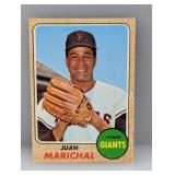 1968 Topps Baseball Juan Marichal HOF 205