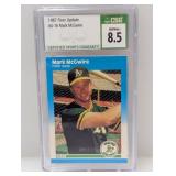 1987 Fleer Update Mark McGwire RC #U-76 CSG 8.5