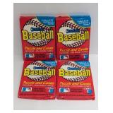 (4) 1988 Donruss Baseball Packs