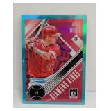 2018 Mike Trout Optic DK Light Blue Prizm /199