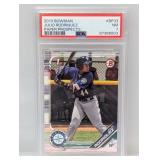 2019 Bowman Julio Rodriguez #BP33 RC, PSA 7