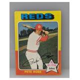 1975 Topps Rose Hits Leader Crease/Corners/Edges