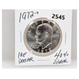 1972-S 40% Silv Ike $1 Dollar
