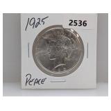 125 90% Silv Peace $1 Dollar