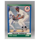 1991 Score #78 Frank Thomas Rising Star Edge