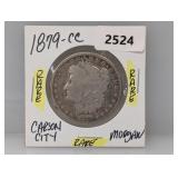 Rare 1879-CC 90% Silv Morgan $1 Dollar