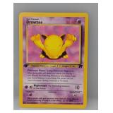 Pokemon 2000 1stï¿½Edition Drowzee 54 *LP
