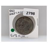 1943 50% Silv Half Crown