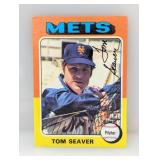1975 Topps Baseball Tom Seaver HOF Corners/Edge
