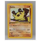 Pokemon 2000 1stï¿½Edition Mankey 61 *LP