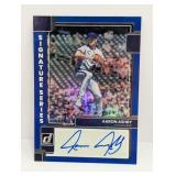2022 Ashby Donruss Signature Series Blue Auto /99