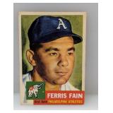 1953 Topps Baseball #24 Ferris Fain Corners/Edges